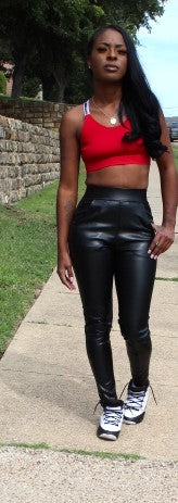 Gaze Pleather Pants