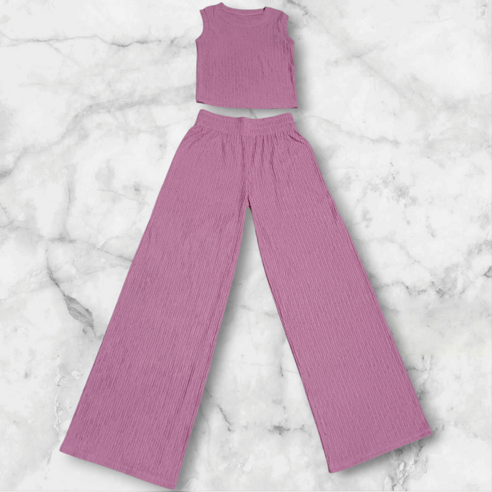 Plush Pants Sets
