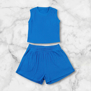 Plush Short Set