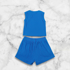 Plush Short Set